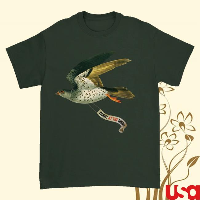kenny Panic At The Disco Merch Shop Pigeon Shirt kenny Panic At The Disco Merch Shop Pigeon Shirt
