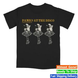 kenny Panic At The Disco Merch Store Black Ballerina Angel Shirt