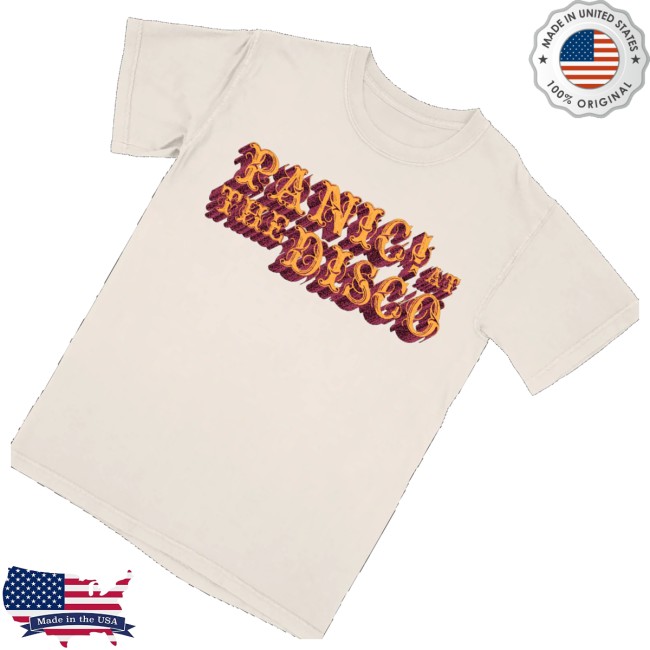 kenny Panic At The Disco Merch Store White Logo Tees kenny Panic At The Disco Merch Store White Logo Tees