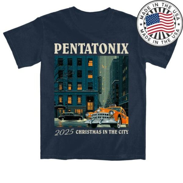 kenny Pentatonix Merch Store Taxi Navy Shirt