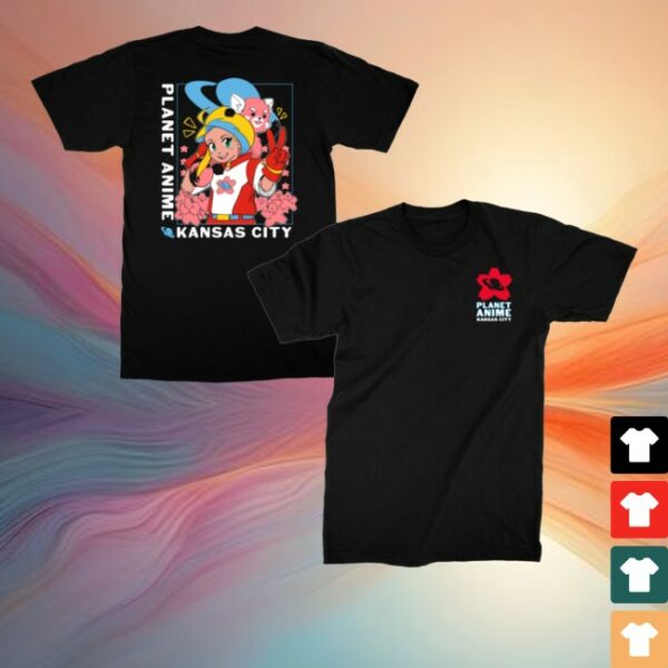 kenny Planet Anime Store Merch 2024 Event Tee Blackss