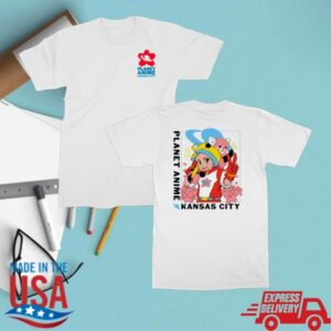 kenny Planet Anime Store Merch 2024 Event Tee Whitess