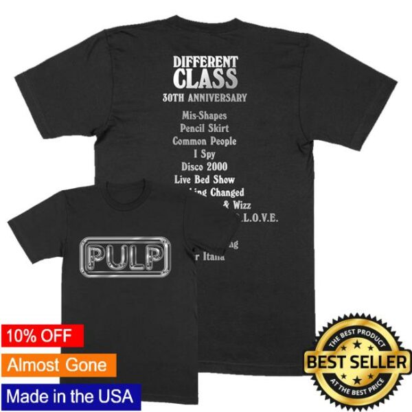 kenny Pulp Official Merch Shop Dc30 Silver Logo Shirt