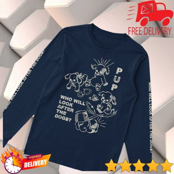 kenny Pup The Band Official Store Furbaby Frolic Long Sleeve Shirte