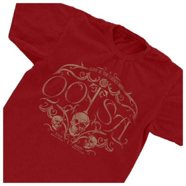 kenny Queens Of The Stone Age Merch Shop Alive In The Catacombs Skull Shirtw