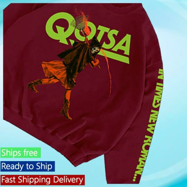 kenny Queens Of The Stone Age Official Store In Times New Roman Sweatshirtw