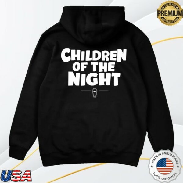 kenny Retrokid Merch Store Retrokid Originals Vampire Glow Hoodie Blacks