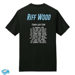 kenny Riff Wood Merch Store Exclusive Tough Luck Tour Balloon Shirt kenny Riff Wood Merch Store Exclusive Tough Luck Tour Balloon Shirt