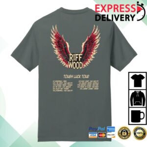 kenny Riff Wood Merch Store Exclusive Tough Luck Tour Wings Shirts kenny Riff Wood Merch Store Exclusive Tough Luck Tour Wings Shirts