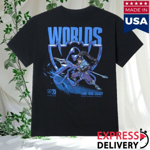 kenny Riot Games Merch Store Worlds 2025 Xin Zhao Shirts