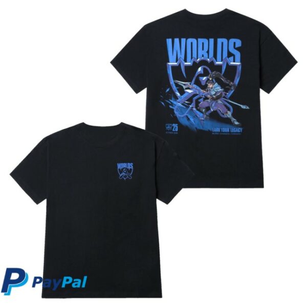 kenny Riot Games Merch Worlds 2025 Xin Zhao Tee0