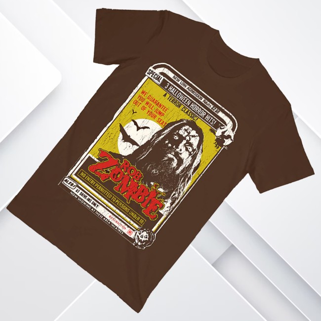 kenny Rob Zombie Merch Drive In Ad Tee0 kenny Rob Zombie Merch Drive In Ad Tee0