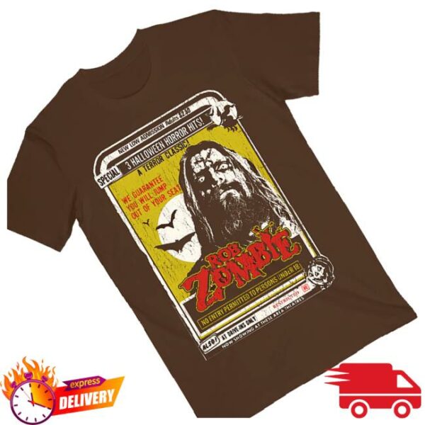 kenny Rob Zombie Merch Shop Store Drive In Ad Shirts