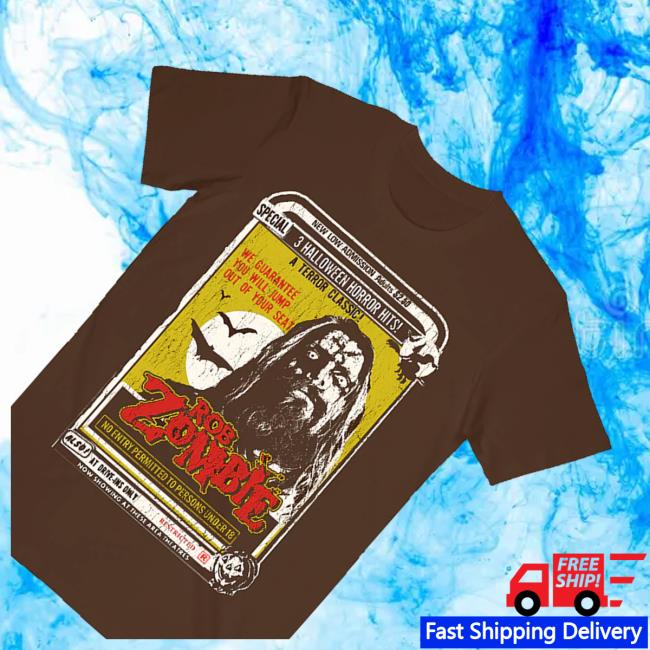kenny Rob Zombie Merch Shop Store Drive In Ad Shirtw kenny Rob Zombie Merch Shop Store Drive In Ad Shirtw