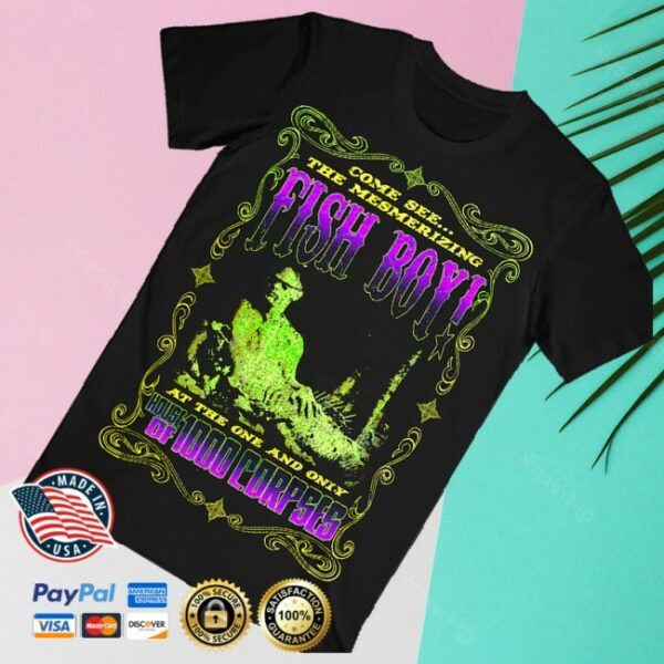 kenny Rob Zombie Merch Store Fish Boy Shirts