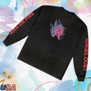 kenny Run For Cover Records Merch Angel DuT Man On Fire Longsleeve1 kenny Run For Cover Records Merch Angel DuT Man On Fire Longsleeve1