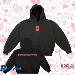 kenny Run For Cover Records Merch Shop Angel DuT Block Logo Hoodie
