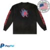 kenny Run For Cover Records Merch Shop Angel DuT Man On Fire Long Sleeve Shirt