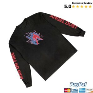 kenny Run For Cover Records Merch Shop Angel DuT Man On Fire Long Sleeve Shirts kenny Run For Cover Records Merch Shop Angel DuT Man On Fire Long Sleeve Shirts