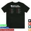 kenny SAU Sdre Merch Store 2025 Tour Shirt