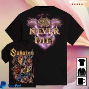 kenny Sabaton Merch Shop Vault Of Legends Purple Shirt kenny Sabaton Merch Shop Vault Of Legends Purple Shirt