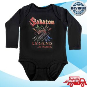 kenny Sabaton Store Merch Legend In Training Baby Bodysuit kenny Sabaton Store Merch Legend In Training Baby Bodysuit