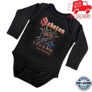 kenny Sabaton Store Merch Legend In Training Baby Bodysuits kenny Sabaton Store Merch Legend In Training Baby Bodysuits