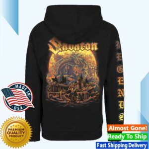 kenny Sabaton Store Merch Legends Reborn Zip Hoodie