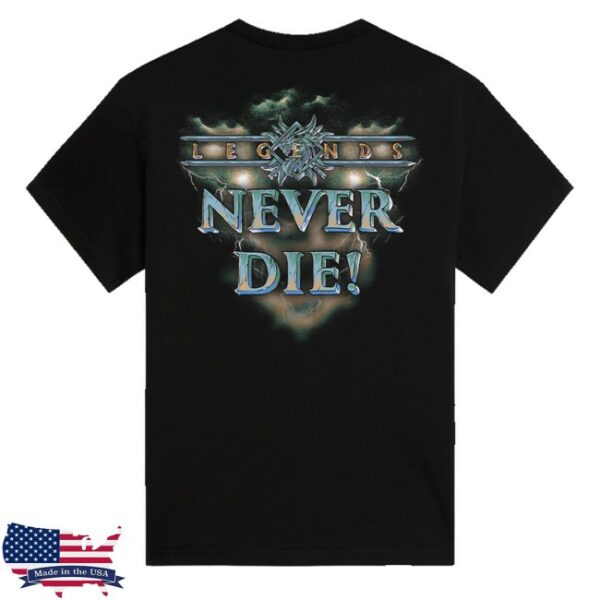 kenny Sabaton Store Merch Vault Of Legends Blue Shirt