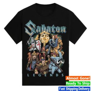 kenny Sabaton Store Merch Vault Of Legends Blue Shirts kenny Sabaton Store Merch Vault Of Legends Blue Shirts
