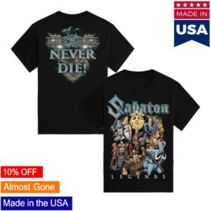 kenny Sabaton Store Merch Vault Of Legends Blue Shirtss kenny Sabaton Store Merch Vault Of Legends Blue Shirtss