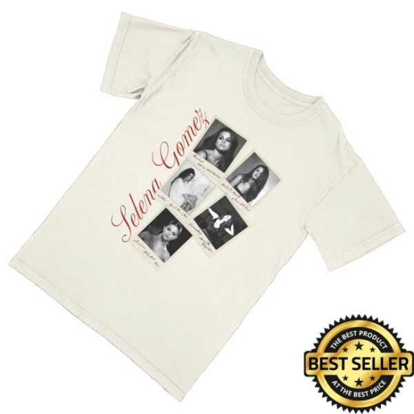 kenny Selena Gomez Merch Revival Polaroid Shirt0