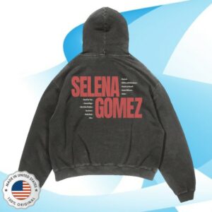 kenny Selena Gomez Merch Store Revival Washed Photo Hoodie