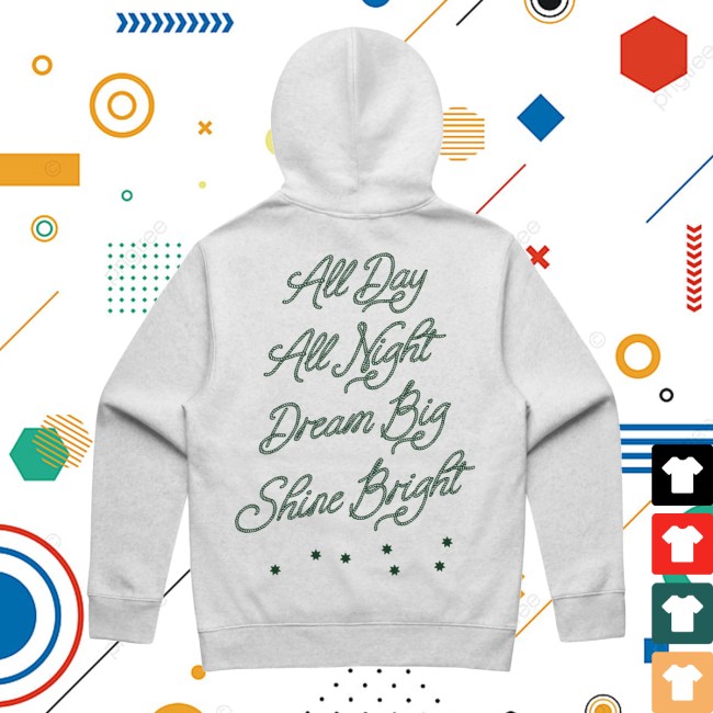 kenny Seven Stars General Store Merch 7Sgs All Day All Night Pullover Hoodie In Ash kenny Seven Stars General Store Merch 7Sgs All Day All Night Pullover Hoodie In Ash