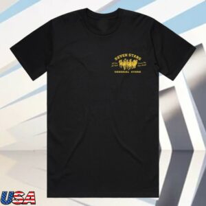 kenny Seven Stars General Store Merch 7Sgs All Day All Night Tee In Blacks