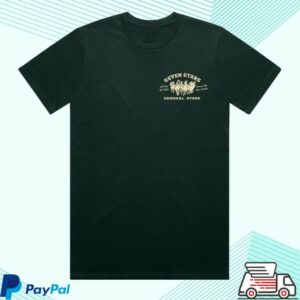 kenny Seven Stars General Store Merch 7Sgs All Day All Night Tee In Forest Greens kenny Seven Stars General Store Merch 7Sgs All Day All Night Tee In Forest Greens