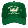 Seven Stars General Store Merch 7Sgs Printed Trucker Snapback Hat In Kelly Green 4 kenny Seven Stars General Store Merch 7Sgs Printed Trucker Snapback Hat In Kelly Green