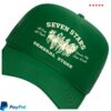 kenny Seven Stars General Store Merch 7Sgs Printed Trucker Snapback Hat In Kelly Greens