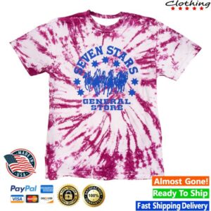 kenny Seven Stars General Store Merch Shop 7Sgs Tie Dye Logo Magenta Whirl Shirt kenny Seven Stars General Store Merch Shop 7Sgs Tie Dye Logo Magenta Whirl Shirt