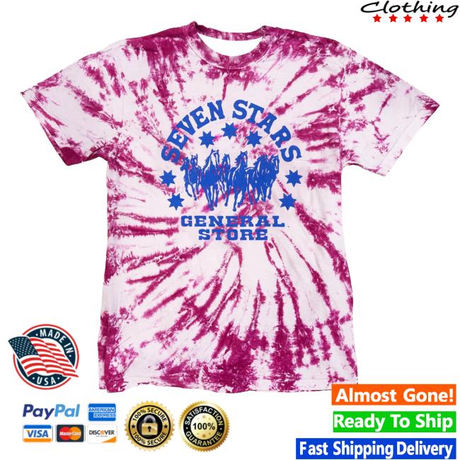 kenny Seven Stars General Store Merch Shop 7Sgs Tie Dye Logo Magenta Whirl Shirt kenny Seven Stars General Store Merch Shop 7Sgs Tie Dye Logo Magenta Whirl Shirt