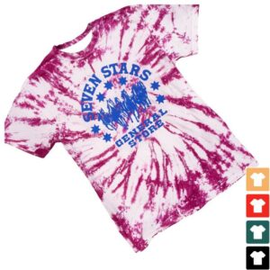 kenny Seven Stars General Store Merch Shop 7Sgs Tie Dye Logo Magenta Whirl Shirts kenny Seven Stars General Store Merch Shop 7Sgs Tie Dye Logo Magenta Whirl Shirts
