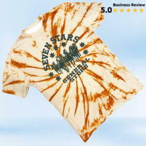 kenny Seven Stars General Store Merch Shop 7Sgs Tie Dye Logo Orange Rust Shirts kenny Seven Stars General Store Merch Shop 7Sgs Tie Dye Logo Orange Rust Shirts