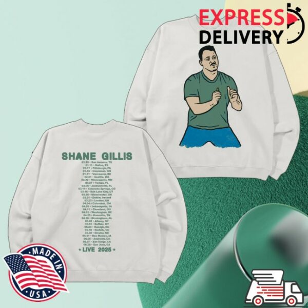 kenny Shane Gillis Merch 2025 Tour Crewneck1
