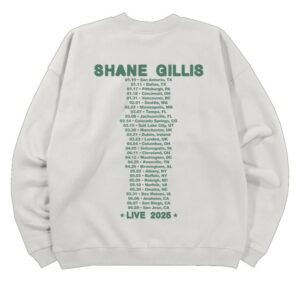 kenny Shane Gillis Store Merch 2025 Tour Sweatshirt