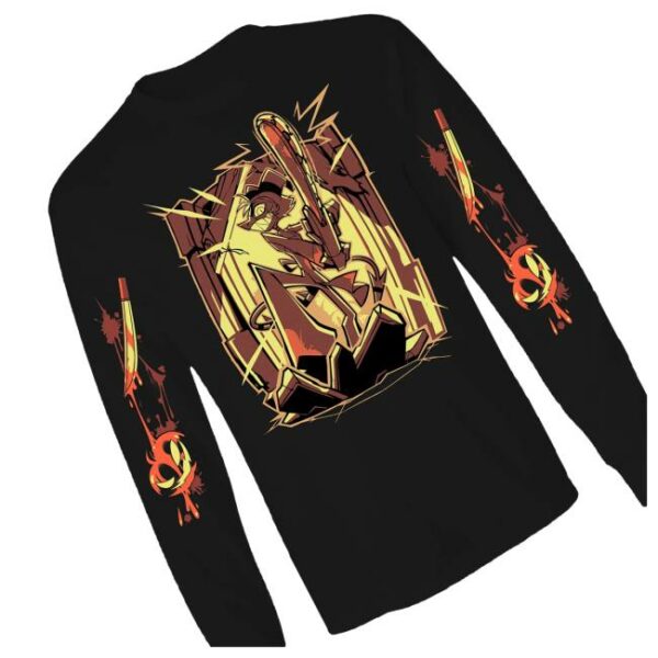 kenny Shark Robot Store Merch Spindlehorse Halloween Long Sleeve Shirts