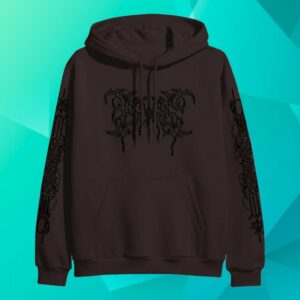 kenny Sleeping With Sirens Merch Store Dv Metal Dark Chocolate Hoodie