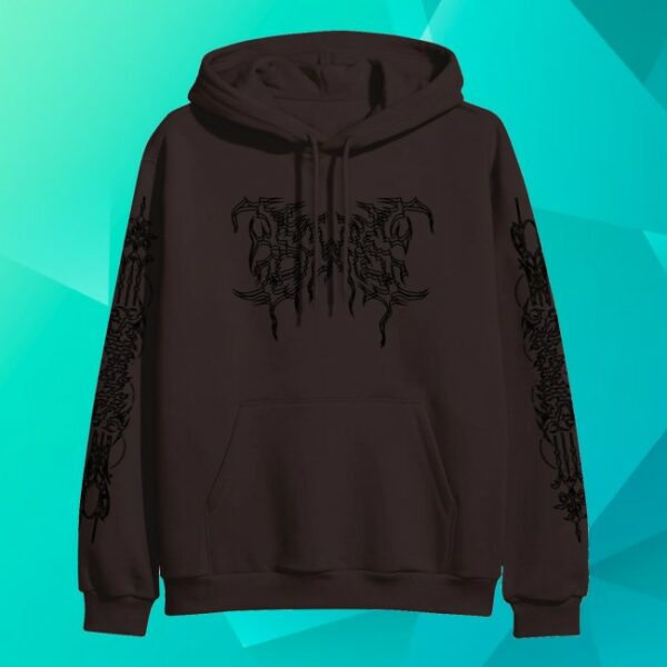 kenny Sleeping With Sirens Merch Store Dv Metal Dark Chocolate Hoodie