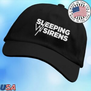 kenny Sleeping With Sirens Merch Store Logo Black Dad Hats kenny Sleeping With Sirens Merch Store Logo Black Dad Hats