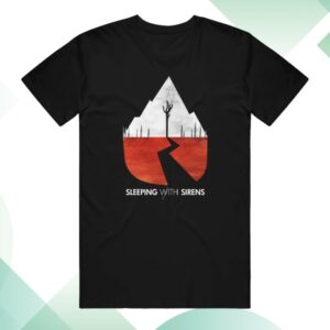 kenny Sleeping With Sirens Merch Store With Ears To See And Eyes To Hear Album Art Black Shirt