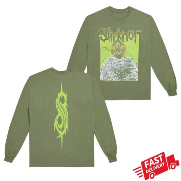 kenny Slipknot Merch Beast Green Long Sleeve1